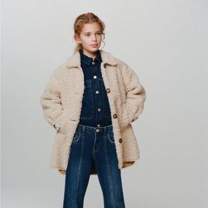 Zara faux sherling jacket. Worn once